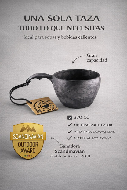 Kupilka 37 - Taza Grande Ecológica para Camping