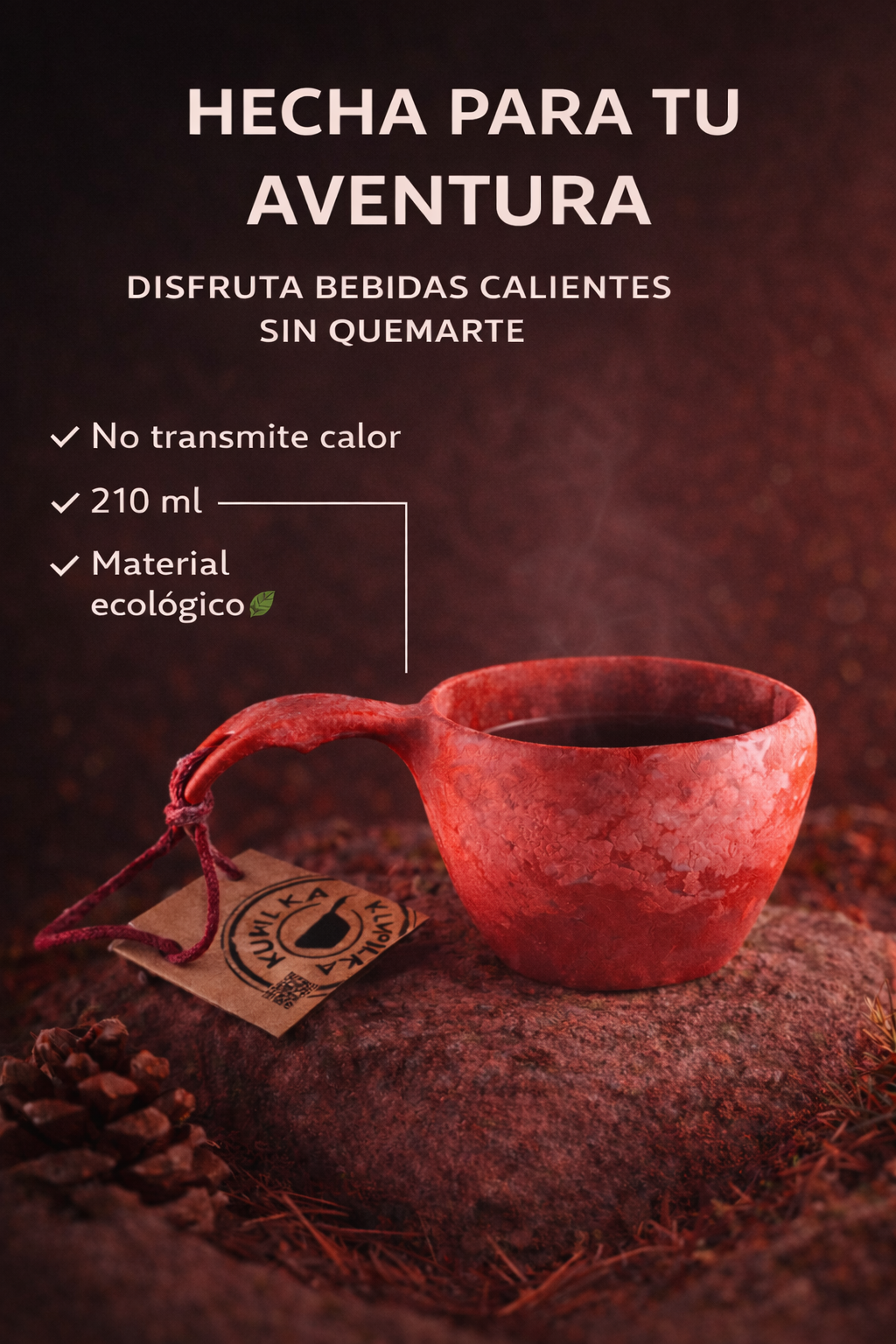 Kupilka 21 - Taza Ecológica y Térmica para Aventura