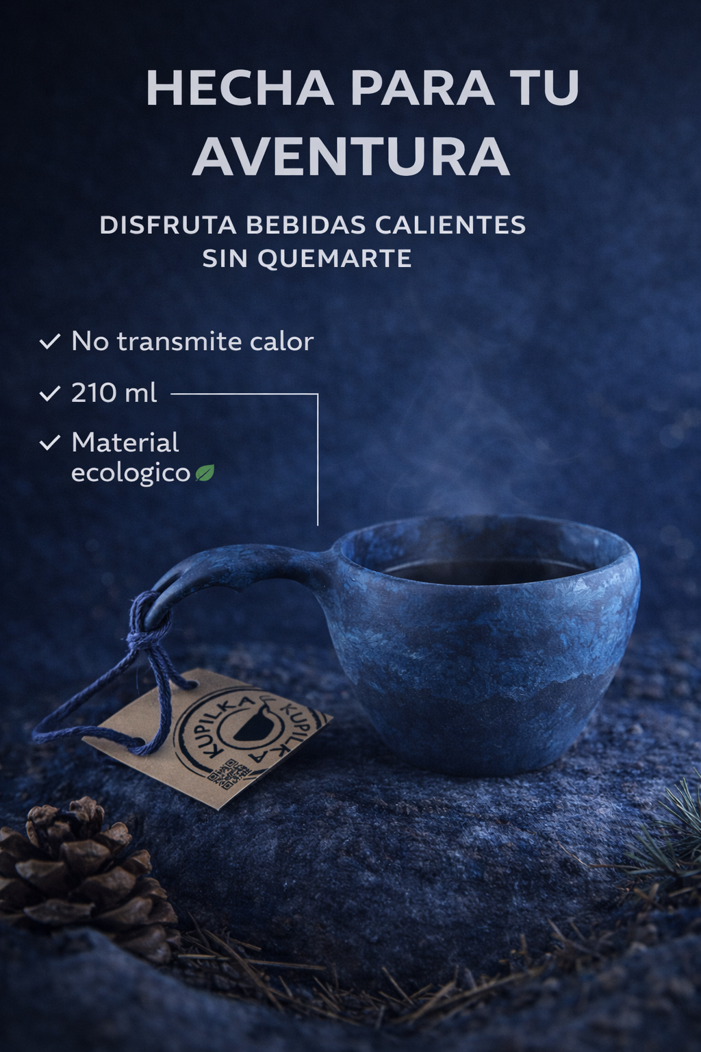 Kupilka 21 - Taza Ecológica y Térmica para Aventura
